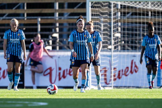 Djurgårdens Hayley Dowd deppar