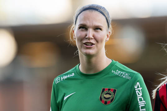 Brommapojkarnas målvakt Nichole Persson