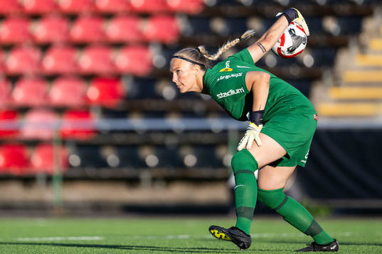 Brommapojkarnas målvakt Nichole Persson