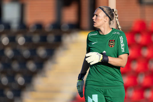 Brommapojkarnas målvakt Nichole Persson