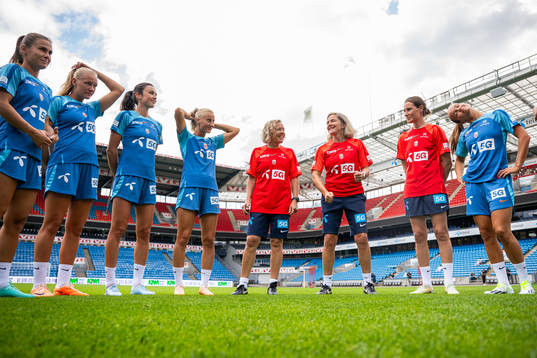 Hege Riise, head coach of the Norwegian women's national