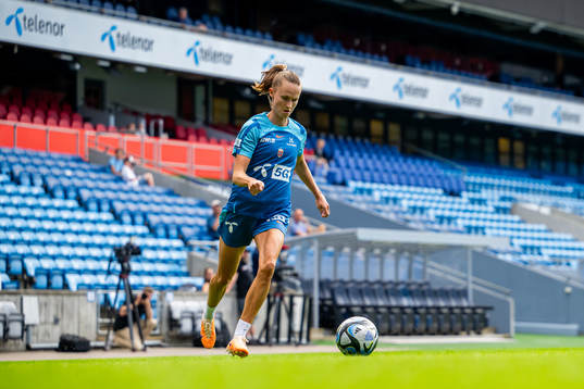 Caroline Graham Hansen of the Norwegian women's national