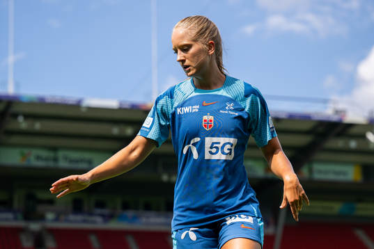 Amalie Eikeland of the Norwegian women's national football