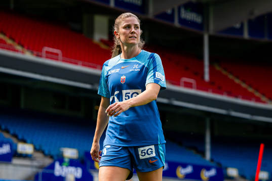 Maren Mjelde of the Norwegian women's national football team