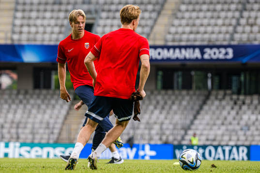 Jesper Norman Daland of the Norwegian under-21 national