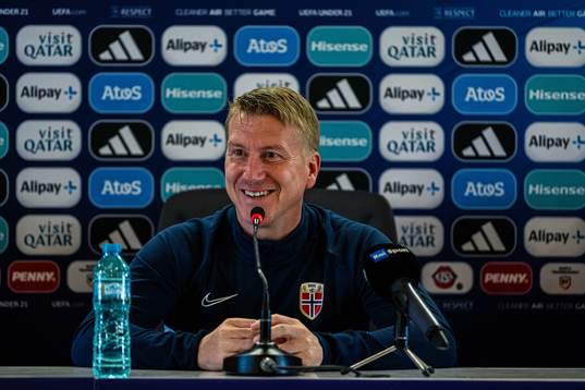 Leif Gunnar Smerud, head coach of the Norwegian under-21