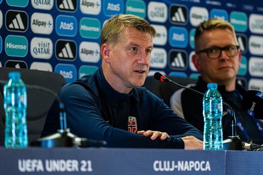 Leif Gunnar Smerud, head coach of the Norwegian under-21