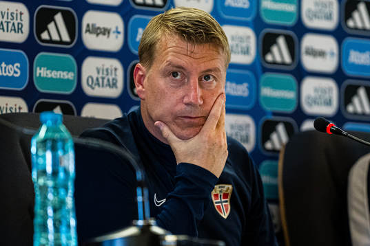 Leif Gunnar Smerud, head coach of the Norwegian under-21