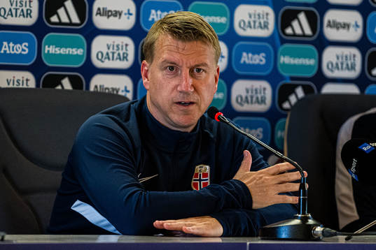 Leif Gunnar Smerud, head coach of the Norwegian under-21