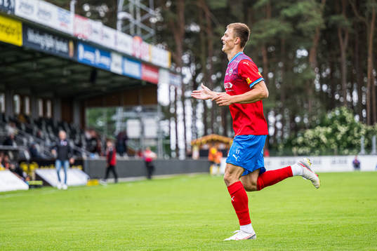 Helsingborgs Erik Ring  jublar