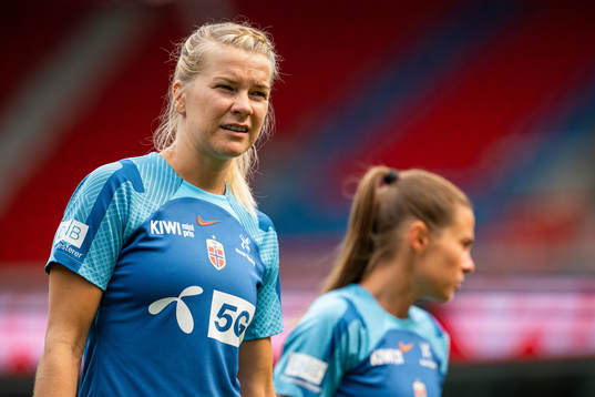 Ada Hegerberg of the Norwegian women's national football