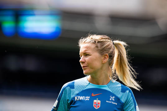 Ada Hegerberg of the Norwegian women's national football