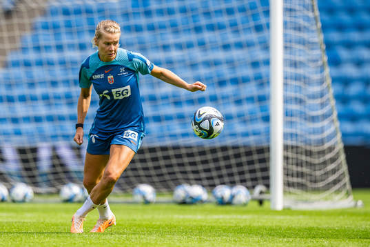 Ada Hegerberg of the Norwegian women's national football