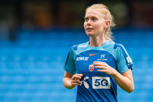 Malin Brenn of the Norwegian women's national football team