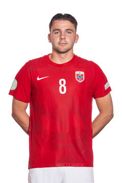Niklas Ødegård of the Norwegian U19 national football