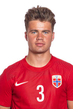 Vetle Walle Egeli of the Norwegian U19 national football