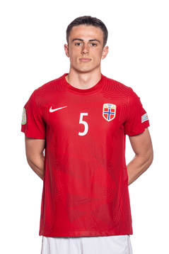 Vegard Solheim of the Norwegian U19 national football team