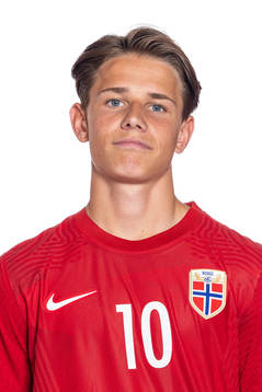 Oliver Braude of the Norwegian U19 national football team