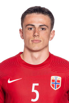 Vegard Solheim of the Norwegian U19 national football team