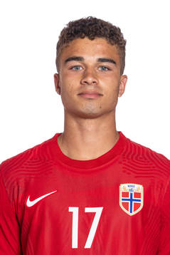Henrik Skogvold of the Norwegian U19 national football team