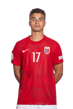 Henrik Skogvold of the Norwegian U19 national football team