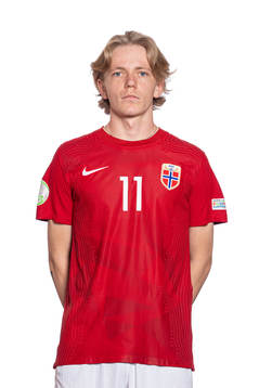 Heine Bruseth of the Norwegian U19 national football team