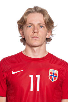 Heine Bruseth of the Norwegian U19 national football team
