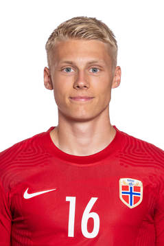 Eirik Blikstad of the Norwegian U19 national football team