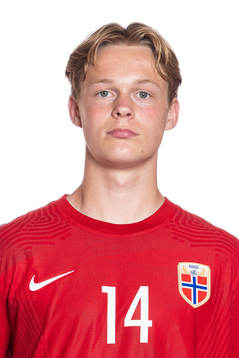 Simen Haram of the Norwegian U19 national football team
