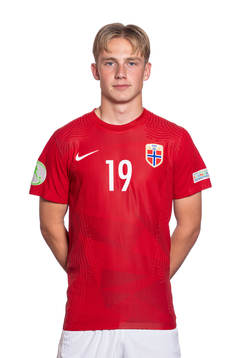 Benjamin Faraas of the Norwegian U19 national football team