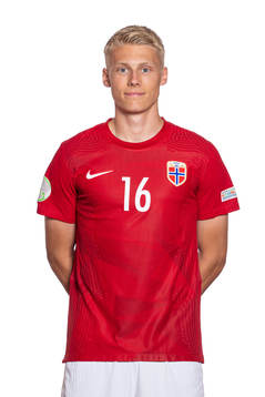 Eirik Blikstad of the Norwegian U19 national football team