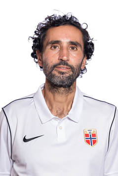 Hassan El Fakiri, assistant coach of the Norwegian U19