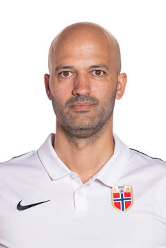 Luis Pimenta, head coach of the Norwegian U19 national