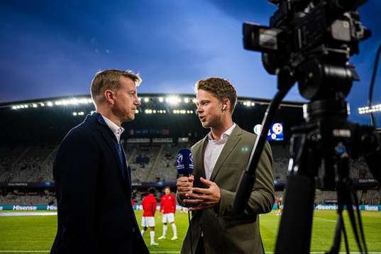 Leif Gunnar Smerud, head coach of Norway, and Joachim