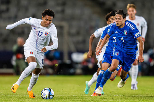 Antonio Nusa of Norway