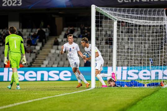 Erik Botheim of Norway celebrates