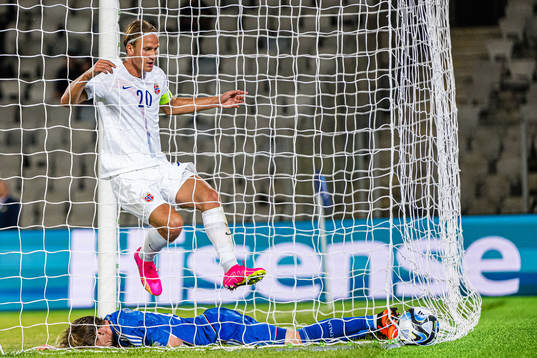 Erik Botheim of Norway celebrates