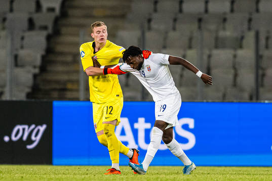 Kristoffer Klaesson and Warren Kamanzi of Norway