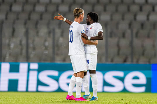 Erik Botheim and Warren Kamanzi of Norway