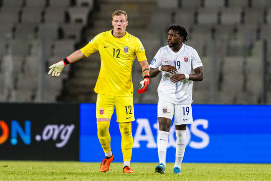 Kristoffer Klaesson and Warren Kamanzi of Norway