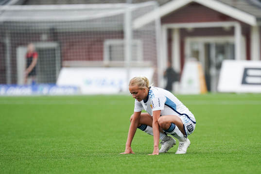 Djurgårdens Sara Lilja Vidlund deppar