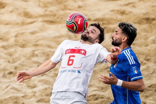 Tobias Steinemann of Switzerland and Francesco Sciacca of