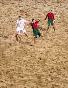 Mateusz Kiklaisz of Poland and Andre Lourenco of Portugal