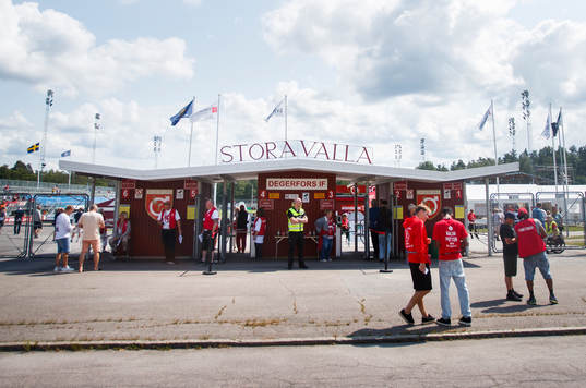 Entren till Stora Valla