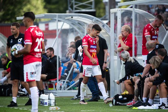 Degerfors Peter Gwargis och Rasmus Örqvist deppar