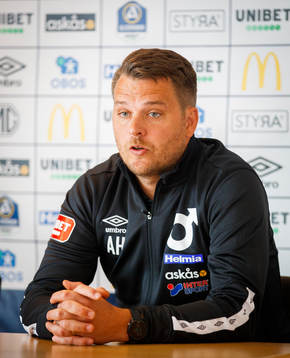 Degerfors tränare Andreas Holmberg