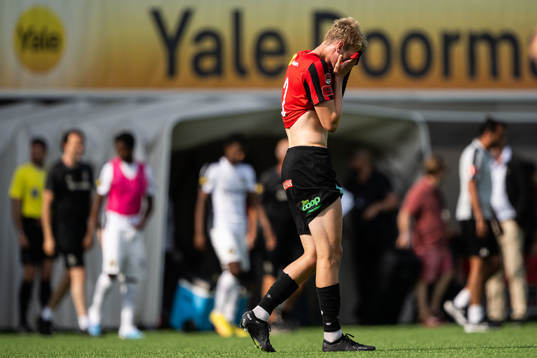 Brommapojkarnas Torbjörn Lysaker Heggem deppar