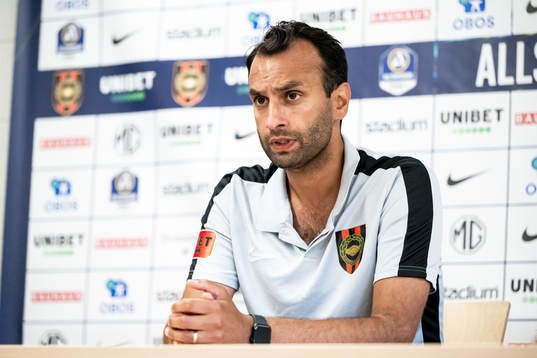 Brommapojkarnas assisterande tränare Andreas Engelmark