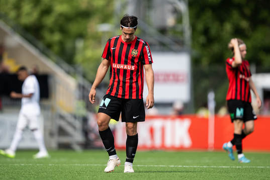 Brommapojkarnas Kevin Ackermann deppar