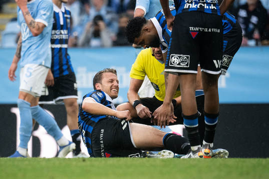 Sirius Daniel Stensson har ont